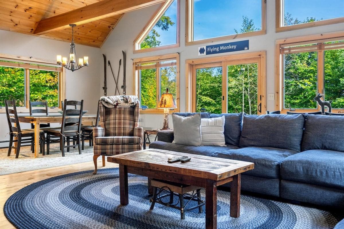 Main Floor Living Room with Views
