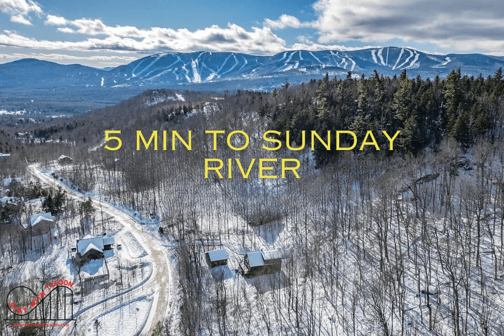 Aerial Shot - 5 Min to Sunday River